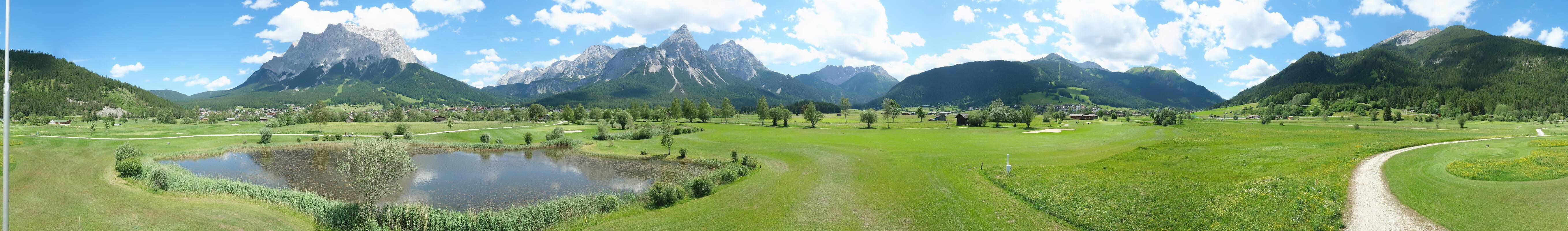 Archiv Foto Webcam Golfclub Zugspitze-Tirol Ehrwald-Lermoos