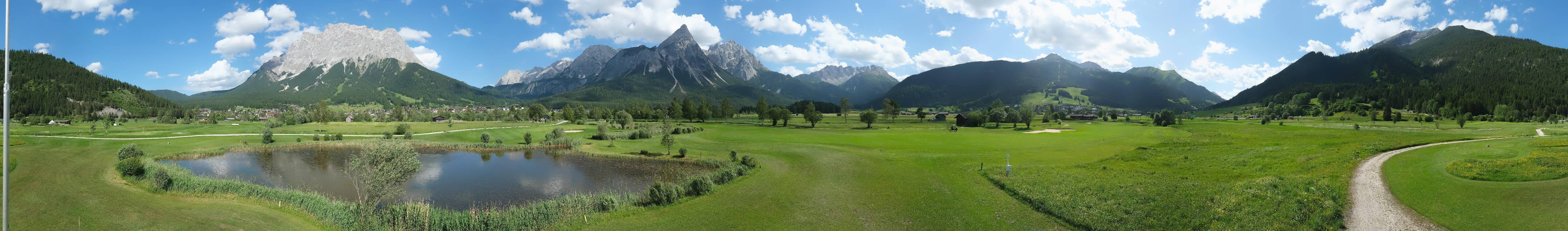 Archiv Foto Webcam Golfclub Zugspitze-Tirol Ehrwald-Lermoos