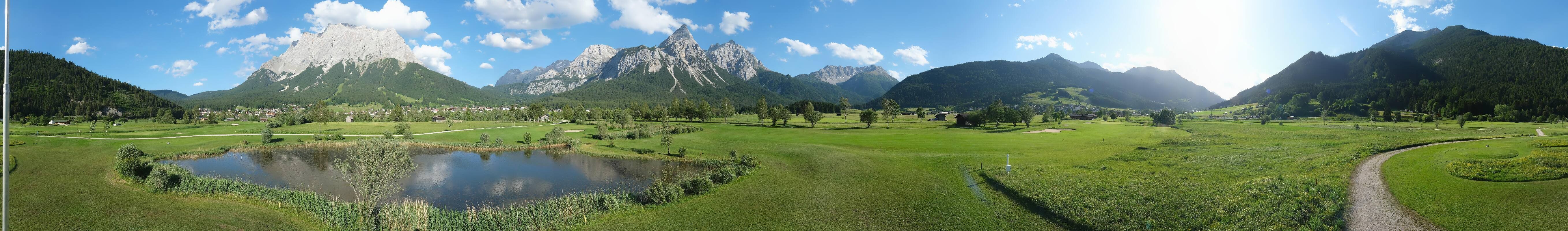 Archiv Foto Webcam Golfclub Zugspitze-Tirol Ehrwald-Lermoos