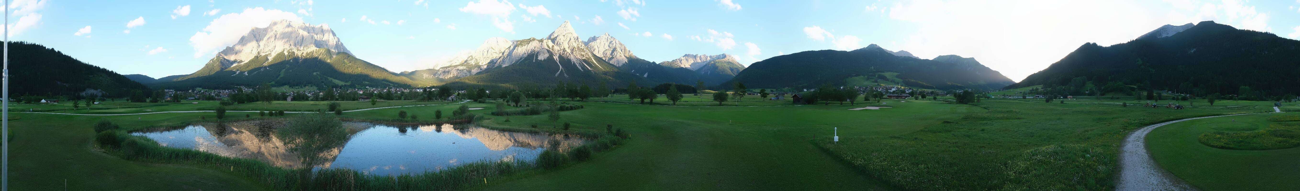 Archiv Foto Webcam Golfclub Zugspitze-Tirol Ehrwald-Lermoos