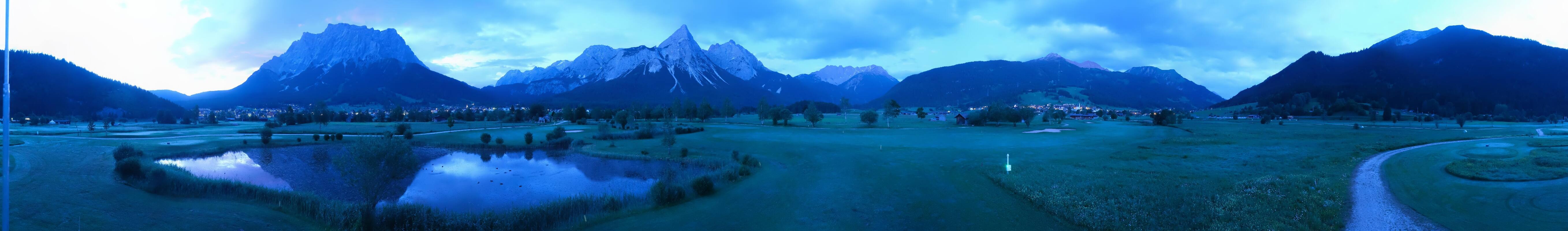 Archiv Foto Webcam Golfclub Zugspitze-Tirol Ehrwald-Lermoos
