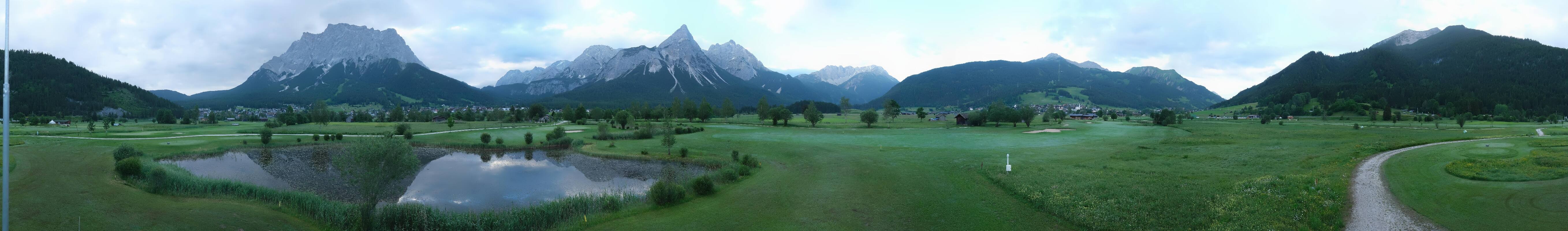 Archiv Foto Webcam Golfclub Zugspitze-Tirol Ehrwald-Lermoos