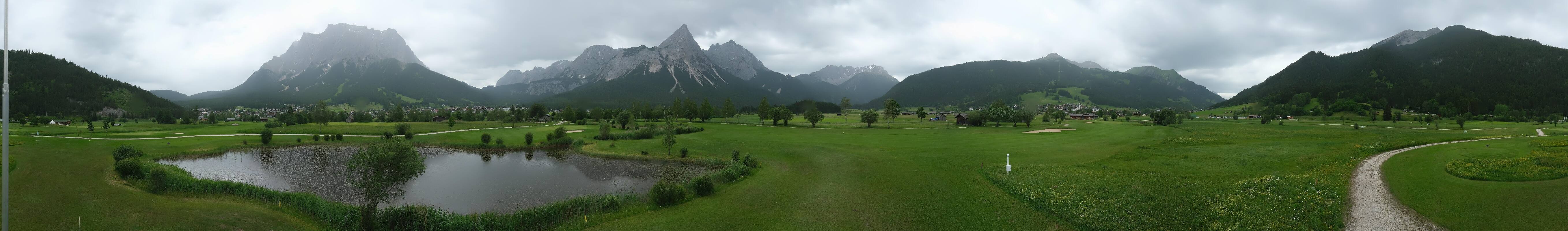 Archiv Foto Webcam Golfclub Zugspitze-Tirol Ehrwald-Lermoos