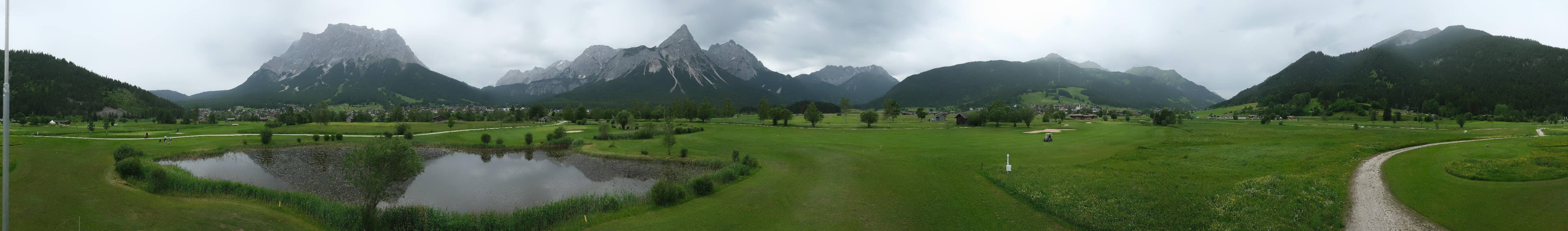 Archiv Foto Webcam Golfclub Zugspitze-Tirol Ehrwald-Lermoos
