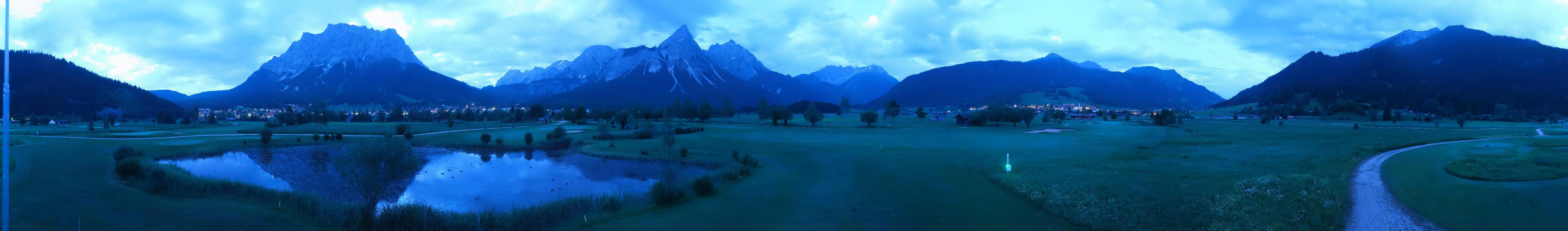Archiv Foto Webcam Golfclub Zugspitze-Tirol Ehrwald-Lermoos