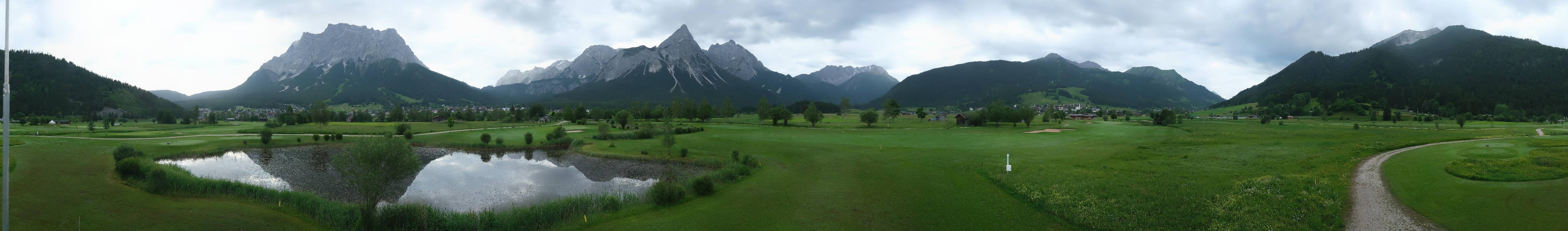 Archiv Foto Webcam Golfclub Zugspitze-Tirol Ehrwald-Lermoos