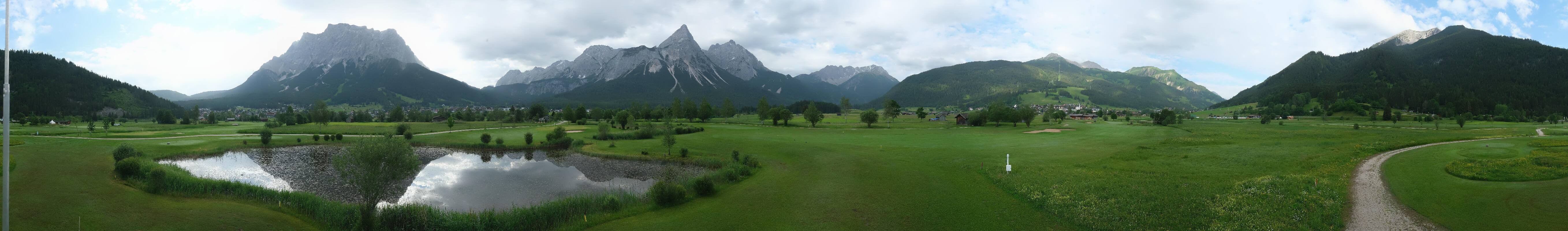 Archiv Foto Webcam Golfclub Zugspitze-Tirol Ehrwald-Lermoos