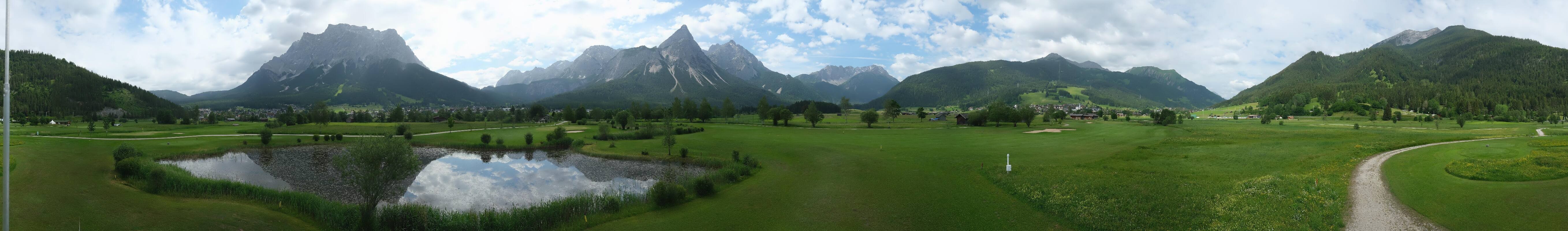 Archiv Foto Webcam Golfclub Zugspitze-Tirol Ehrwald-Lermoos