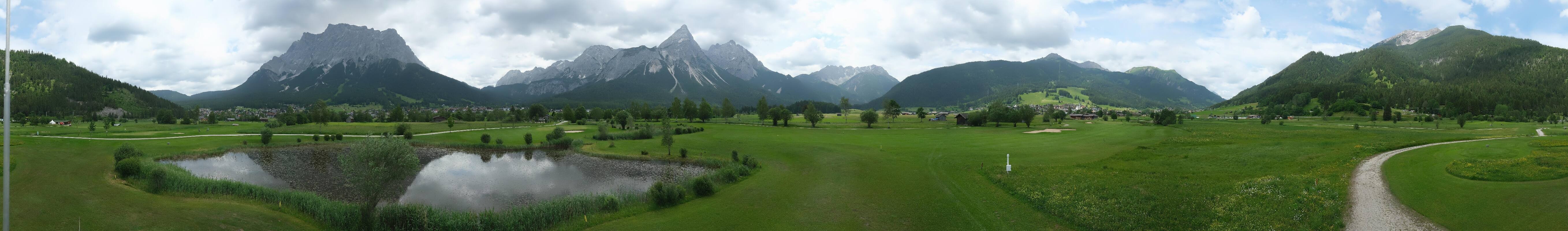 Archiv Foto Webcam Golfclub Zugspitze-Tirol Ehrwald-Lermoos