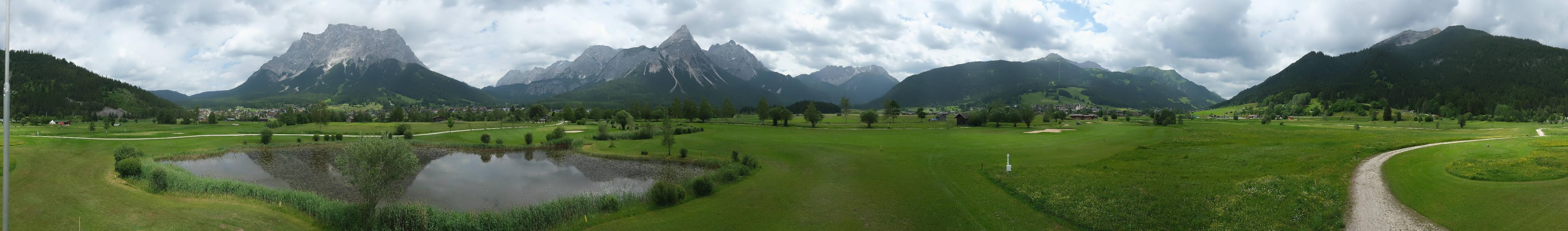 Archiv Foto Webcam Golfclub Zugspitze-Tirol Ehrwald-Lermoos
