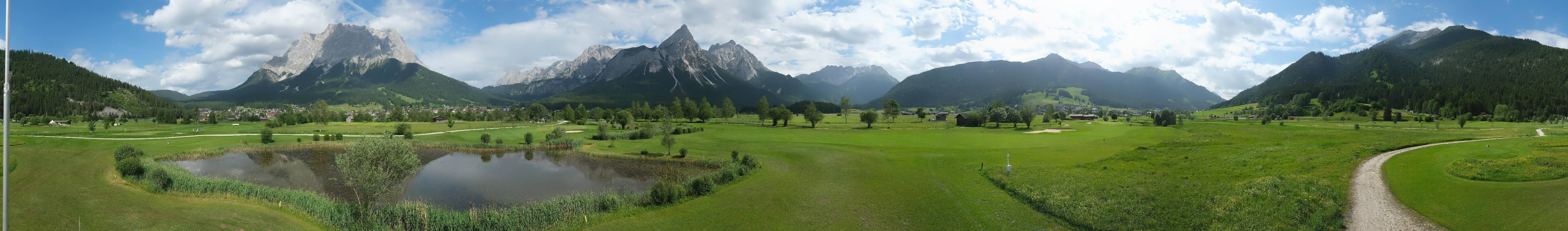 Archiv Foto Webcam Golfclub Zugspitze-Tirol Ehrwald-Lermoos