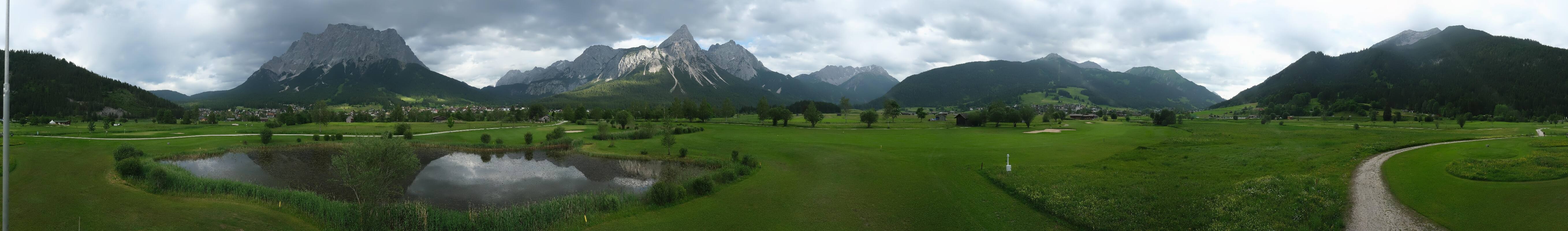 Archiv Foto Webcam Golfclub Zugspitze-Tirol Ehrwald-Lermoos