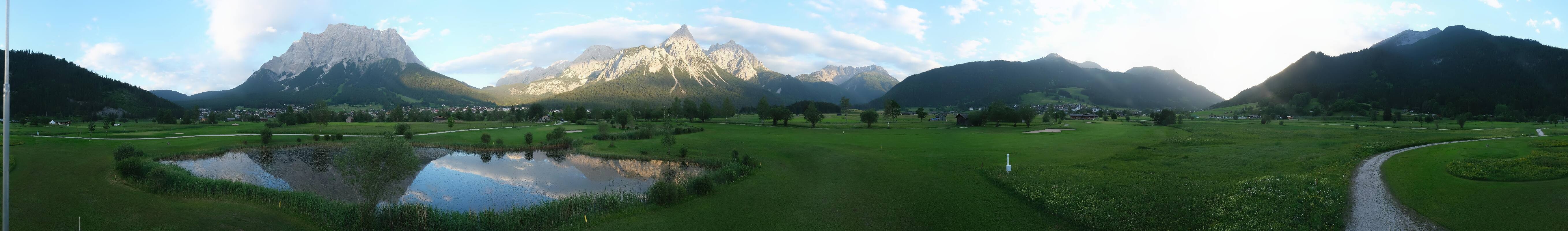 Archiv Foto Webcam Golfclub Zugspitze-Tirol Ehrwald-Lermoos