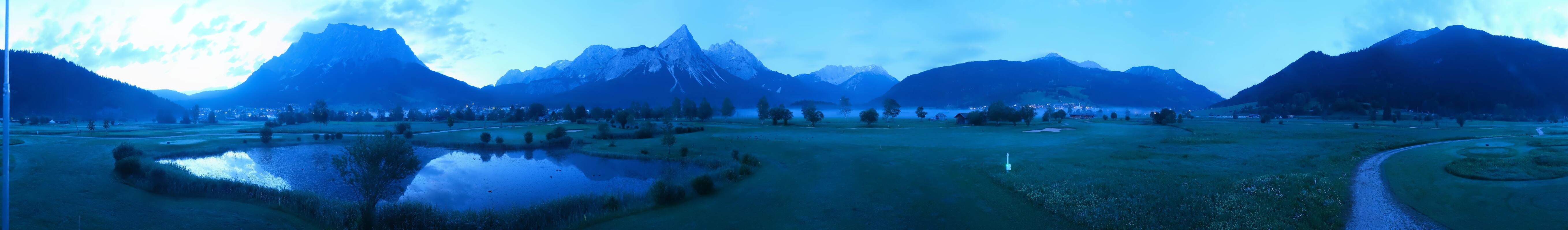 Archiv Foto Webcam Golfclub Zugspitze-Tirol Ehrwald-Lermoos