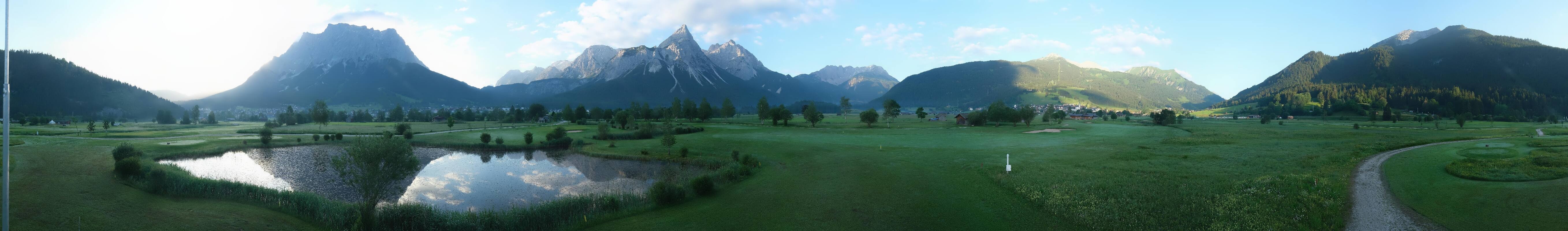 Archiv Foto Webcam Golfclub Zugspitze-Tirol Ehrwald-Lermoos