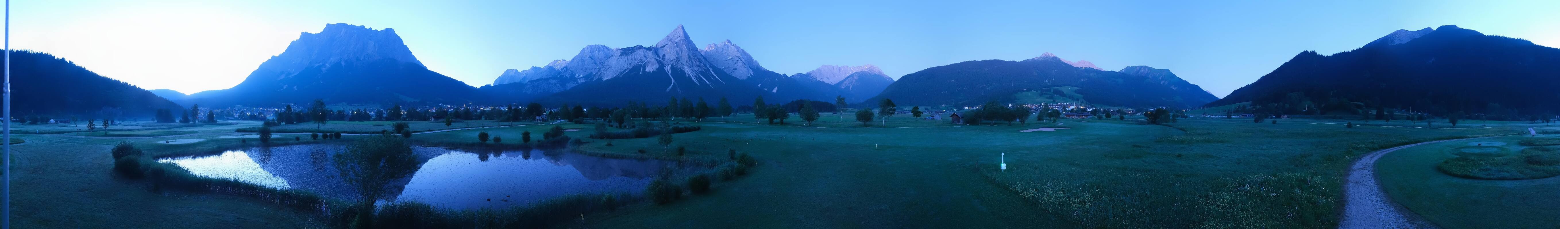 Archiv Foto Webcam Golfclub Zugspitze-Tirol Ehrwald-Lermoos
