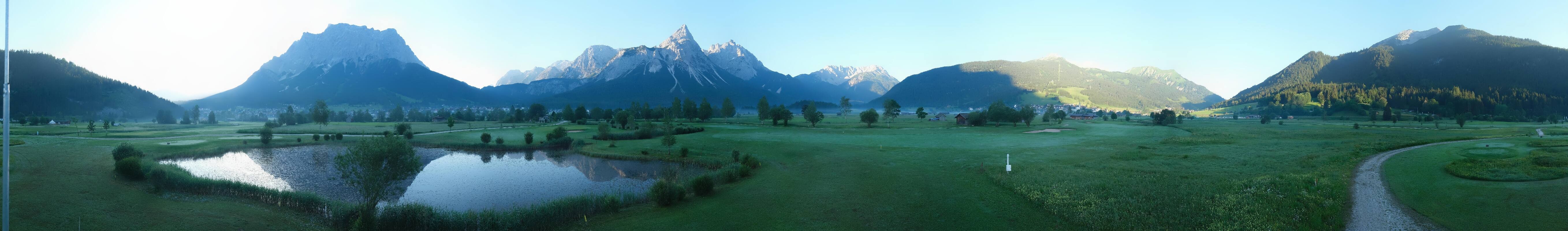 Archiv Foto Webcam Golfclub Zugspitze-Tirol Ehrwald-Lermoos