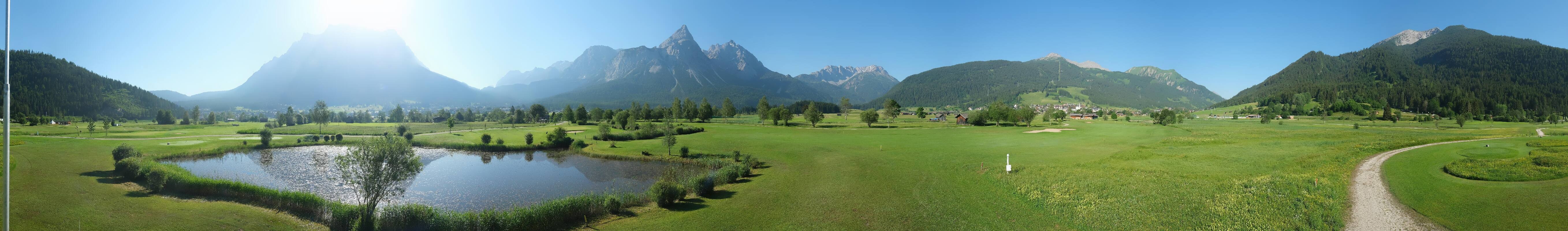 Archiv Foto Webcam Golfclub Zugspitze-Tirol Ehrwald-Lermoos