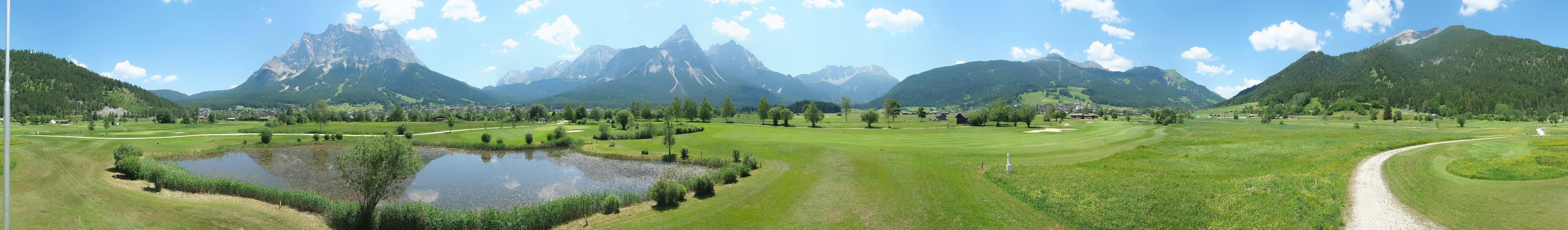 Archiv Foto Webcam Golfclub Zugspitze-Tirol Ehrwald-Lermoos