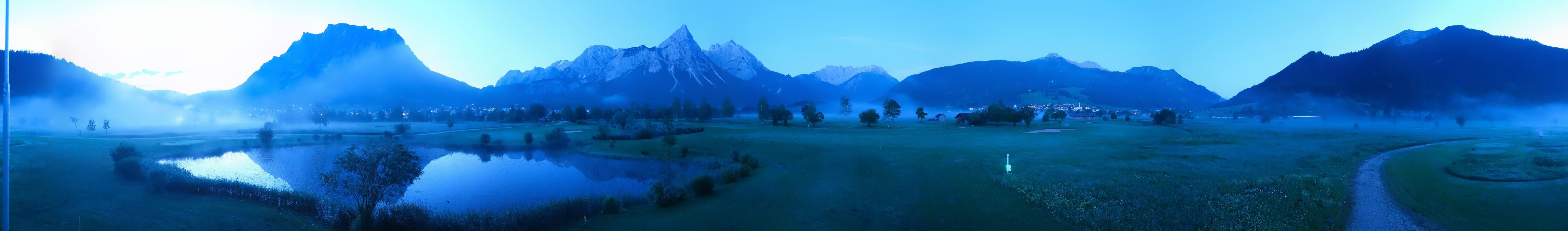 Archiv Foto Webcam Golfclub Zugspitze-Tirol Ehrwald-Lermoos