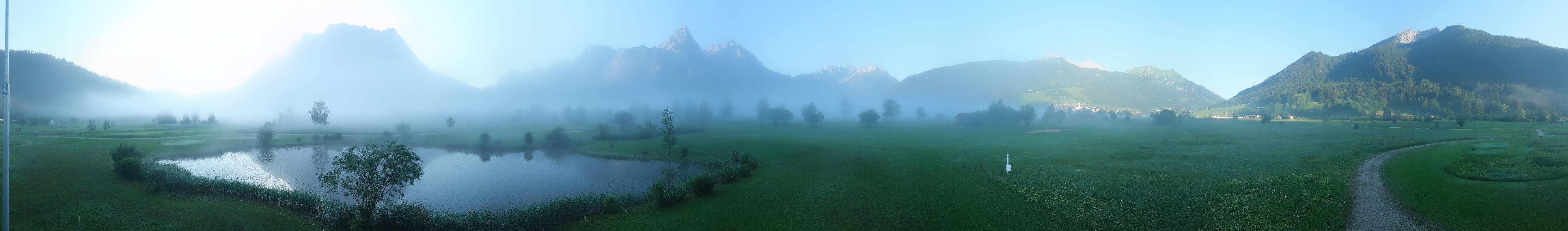 Archiv Foto Webcam Golfclub Zugspitze-Tirol Ehrwald-Lermoos