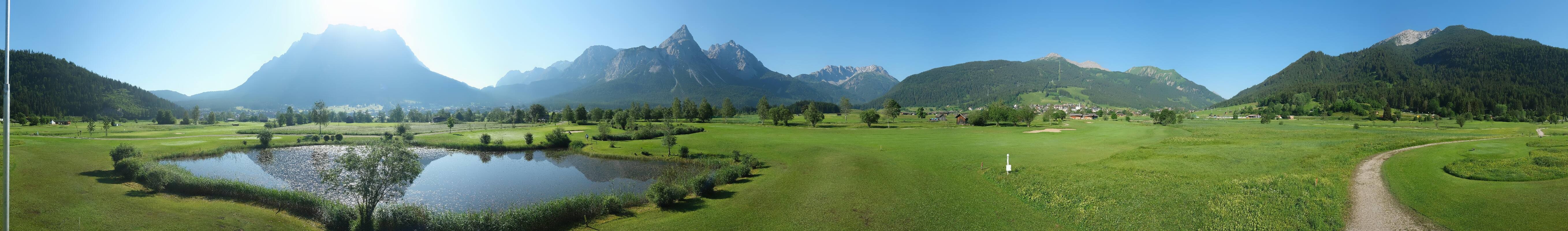 Archiv Foto Webcam Golfclub Zugspitze-Tirol Ehrwald-Lermoos
