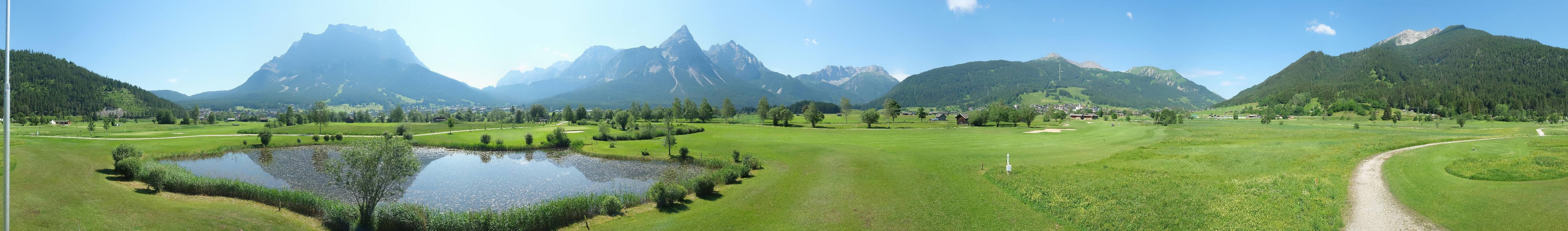 Archiv Foto Webcam Golfclub Zugspitze-Tirol Ehrwald-Lermoos
