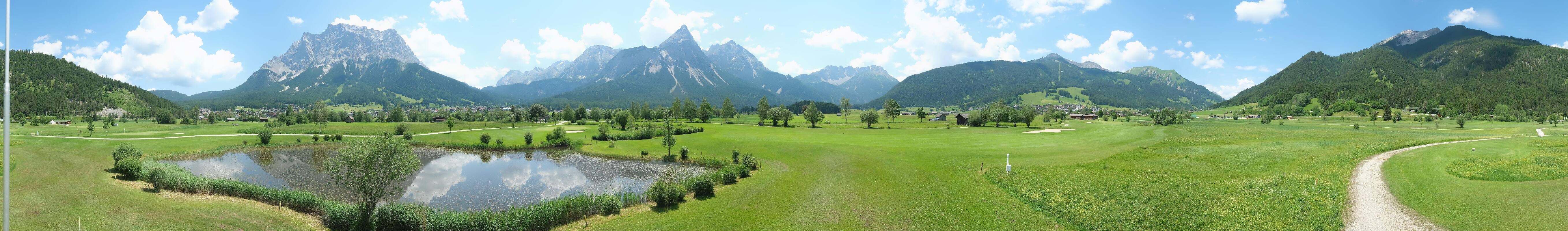 Archiv Foto Webcam Golfclub Zugspitze-Tirol Ehrwald-Lermoos