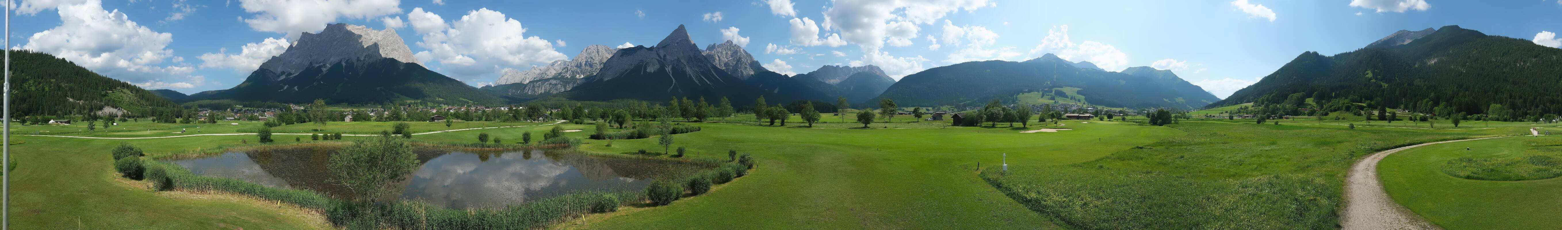 Archiv Foto Webcam Golfclub Zugspitze-Tirol Ehrwald-Lermoos