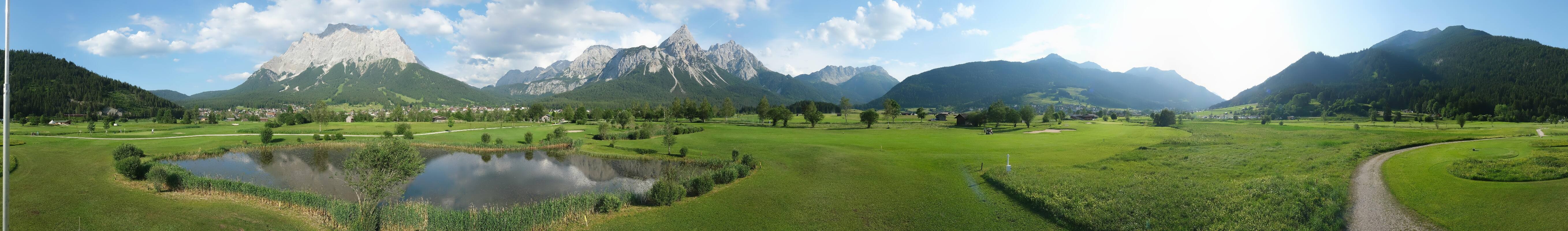 Archiv Foto Webcam Golfclub Zugspitze-Tirol Ehrwald-Lermoos