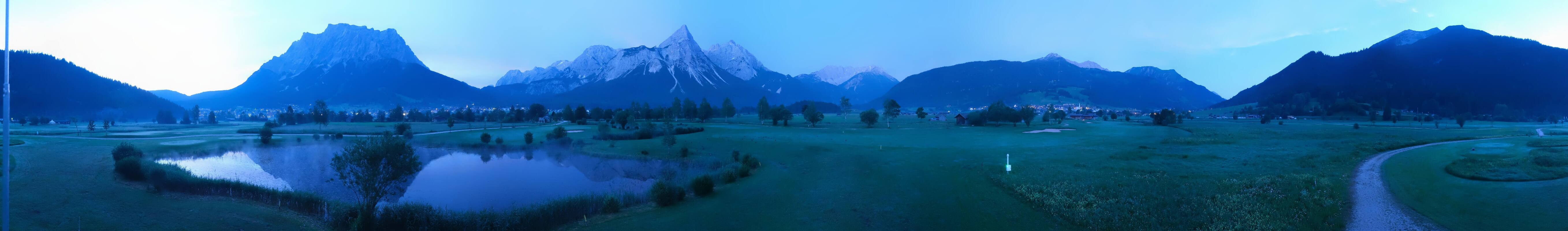 Archiv Foto Webcam Golfclub Zugspitze-Tirol Ehrwald-Lermoos