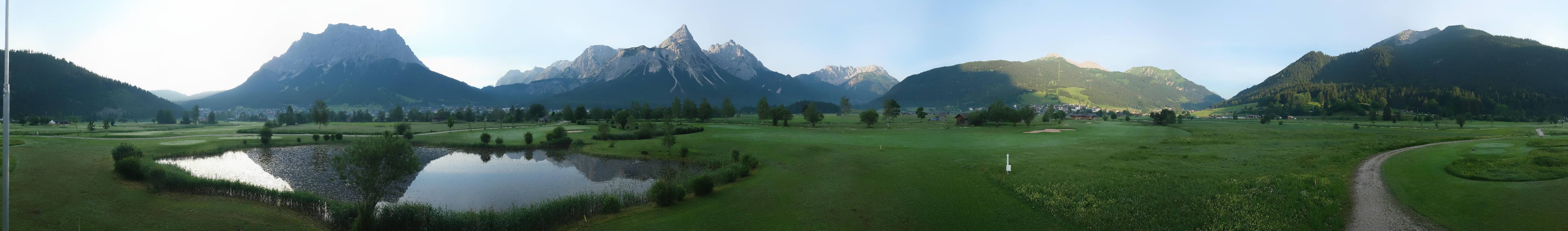 Archiv Foto Webcam Golfclub Zugspitze-Tirol Ehrwald-Lermoos
