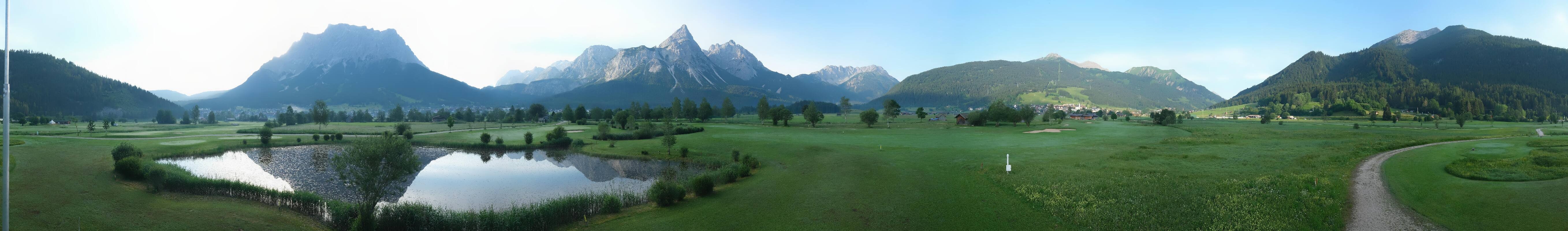 Archiv Foto Webcam Golfclub Zugspitze-Tirol Ehrwald-Lermoos