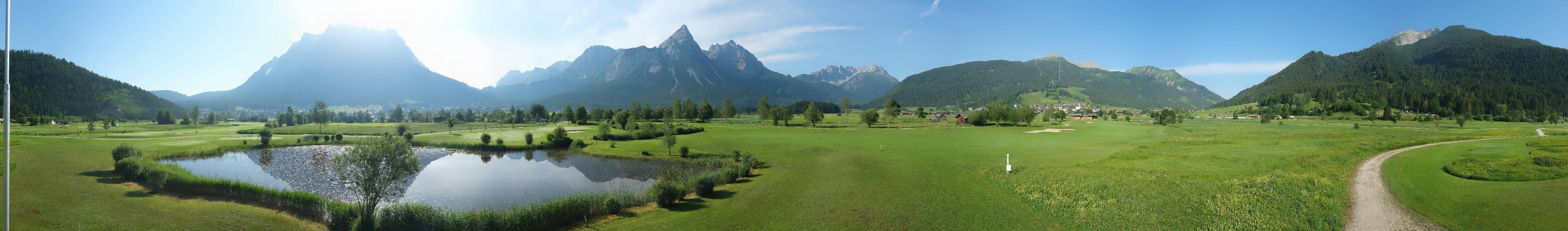 Archiv Foto Webcam Golfclub Zugspitze-Tirol Ehrwald-Lermoos