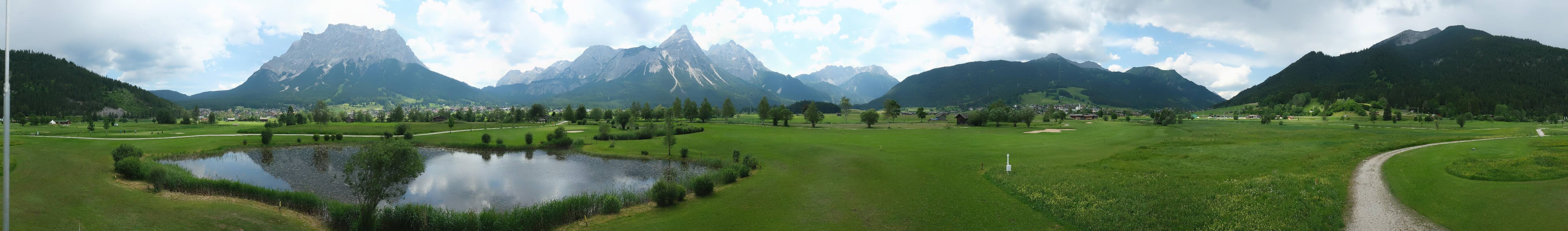 Archiv Foto Webcam Golfclub Zugspitze-Tirol Ehrwald-Lermoos