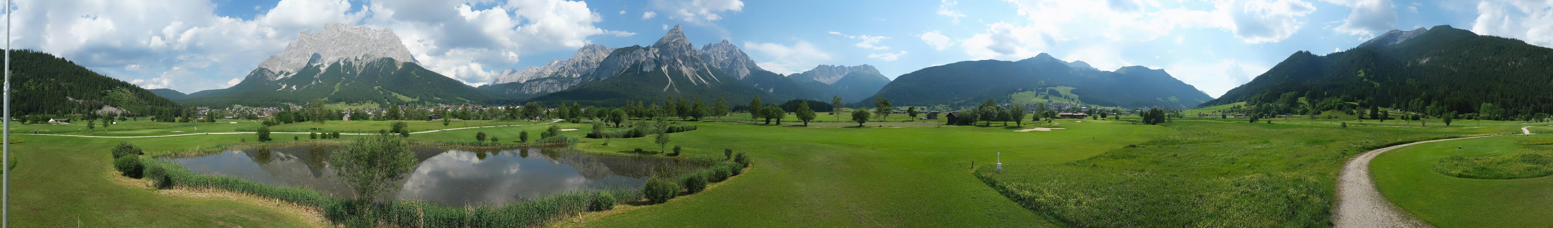 Archiv Foto Webcam Golfclub Zugspitze-Tirol Ehrwald-Lermoos
