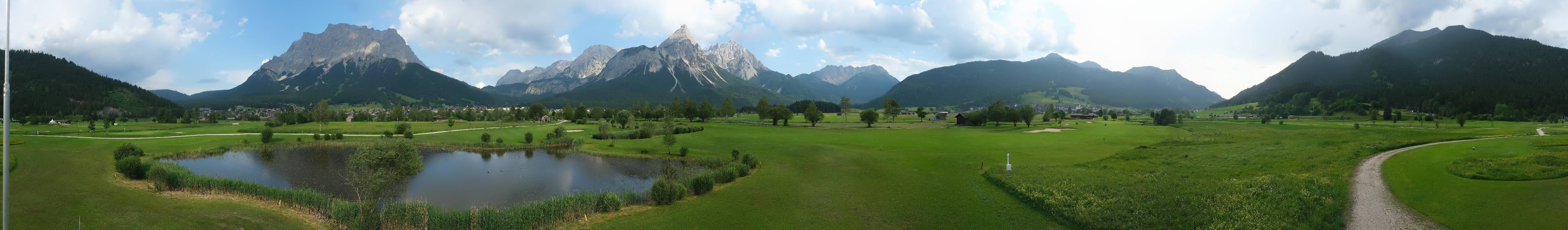 Archiv Foto Webcam Golfclub Zugspitze-Tirol Ehrwald-Lermoos
