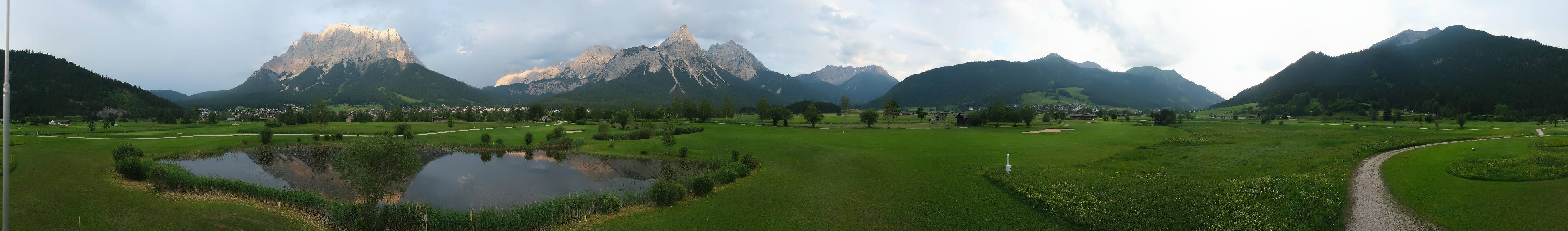 Archiv Foto Webcam Golfclub Zugspitze-Tirol Ehrwald-Lermoos