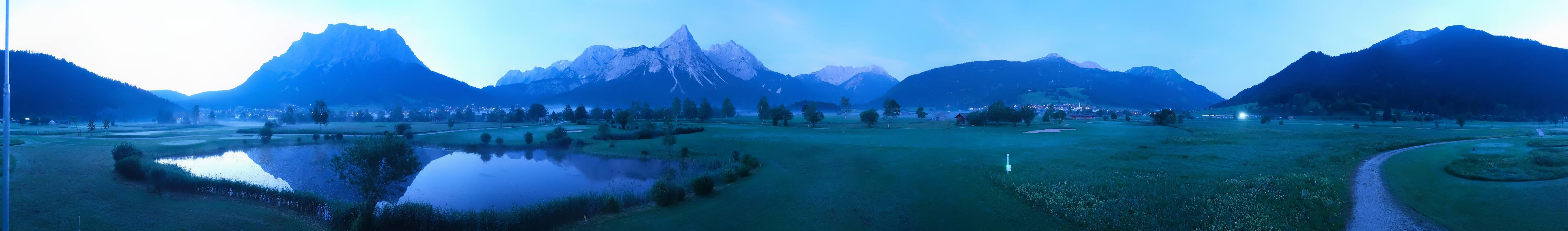 Archiv Foto Webcam Golfclub Zugspitze-Tirol Ehrwald-Lermoos