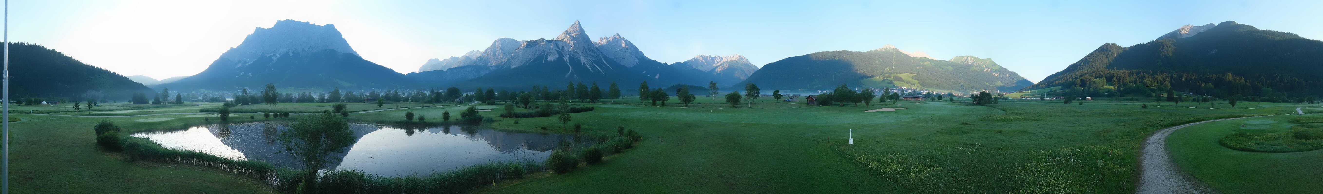 Archiv Foto Webcam Golfclub Zugspitze-Tirol Ehrwald-Lermoos