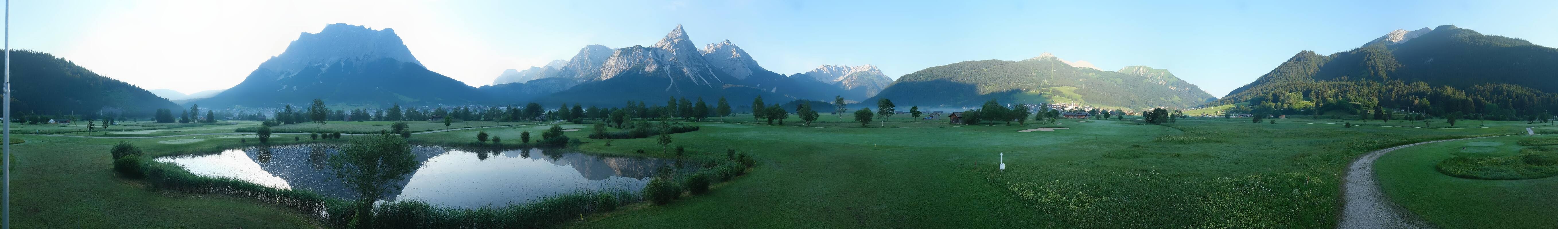 Archiv Foto Webcam Golfclub Zugspitze-Tirol Ehrwald-Lermoos