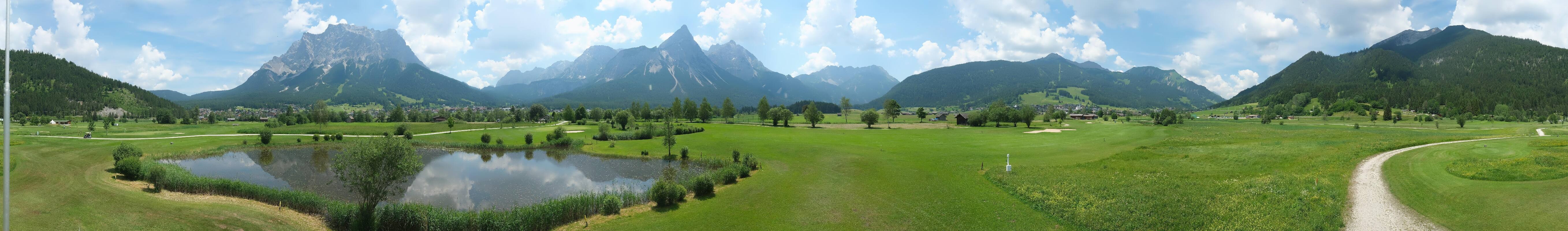 Archiv Foto Webcam Golfclub Zugspitze-Tirol Ehrwald-Lermoos