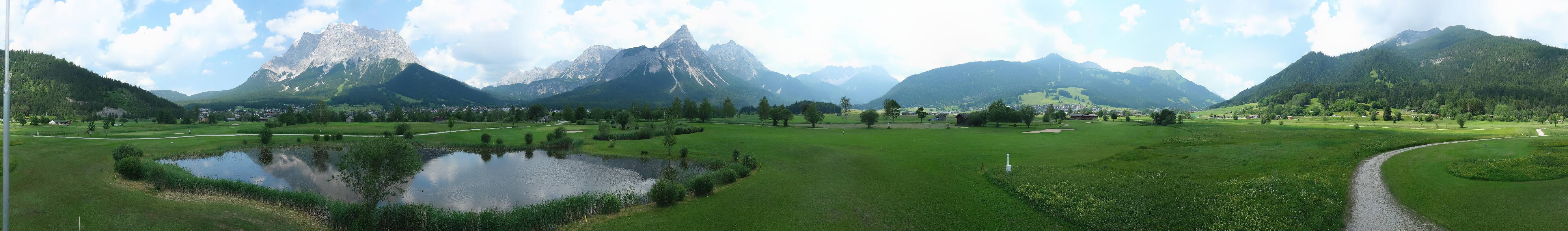 Archiv Foto Webcam Golfclub Zugspitze-Tirol Ehrwald-Lermoos