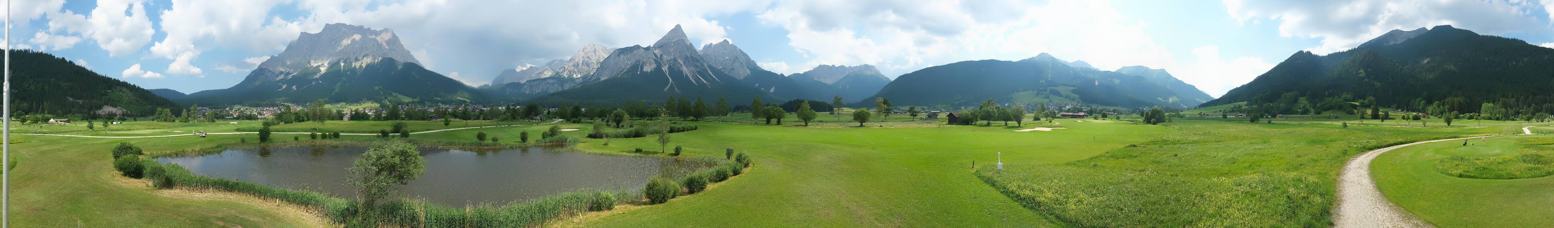 Archiv Foto Webcam Golfclub Zugspitze-Tirol Ehrwald-Lermoos