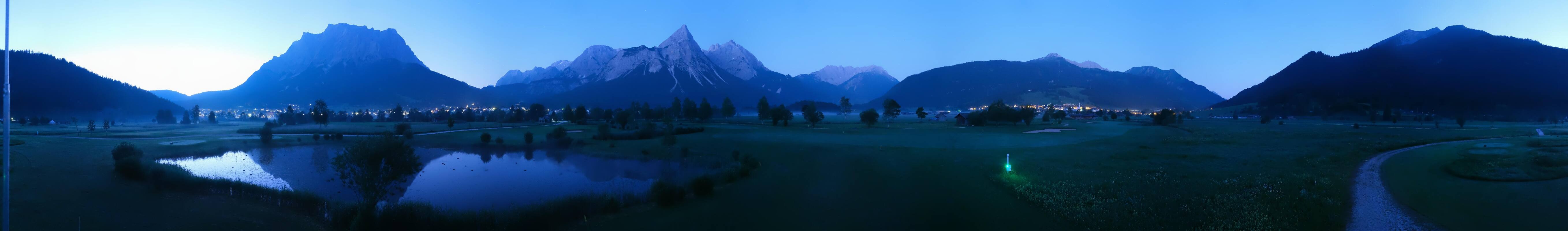 Archiv Foto Webcam Golfclub Zugspitze-Tirol Ehrwald-Lermoos