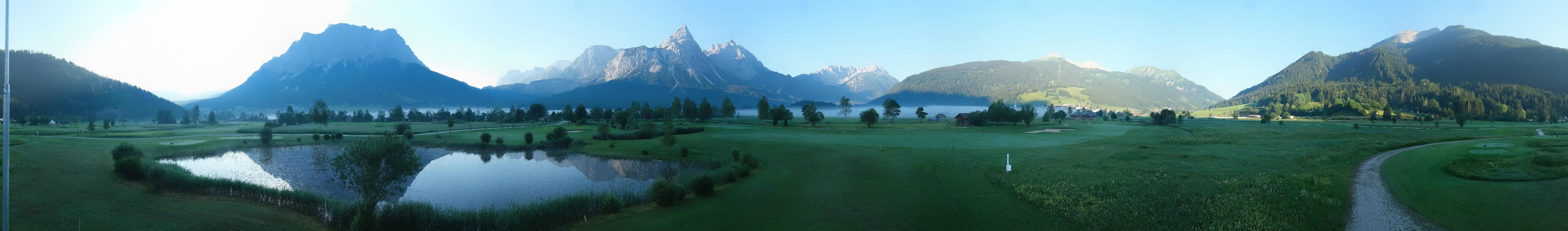 Archiv Foto Webcam Golfclub Zugspitze-Tirol Ehrwald-Lermoos