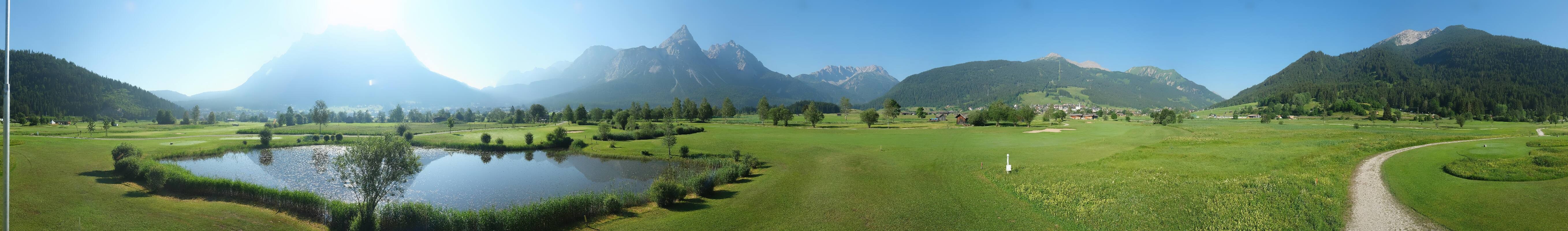 Archiv Foto Webcam Golfclub Zugspitze-Tirol Ehrwald-Lermoos