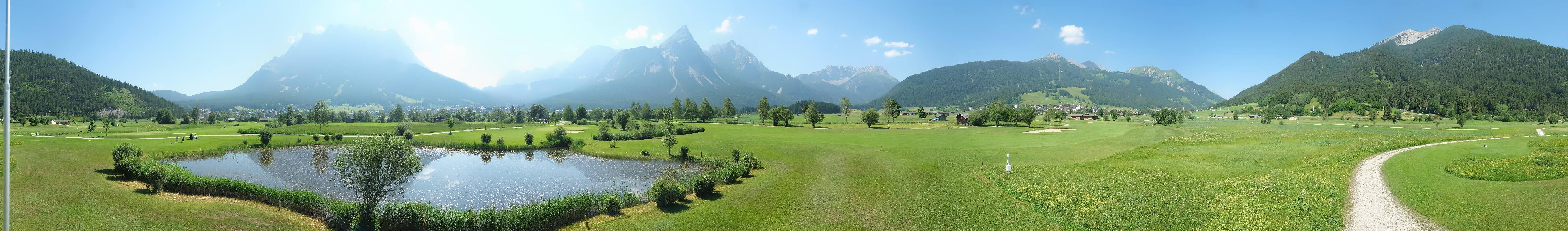 Archiv Foto Webcam Golfclub Zugspitze-Tirol Ehrwald-Lermoos