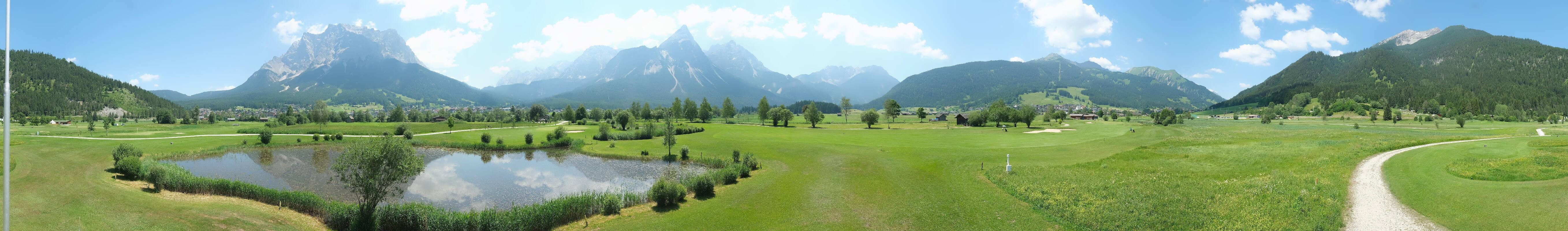 Archiv Foto Webcam Golfclub Zugspitze-Tirol Ehrwald-Lermoos
