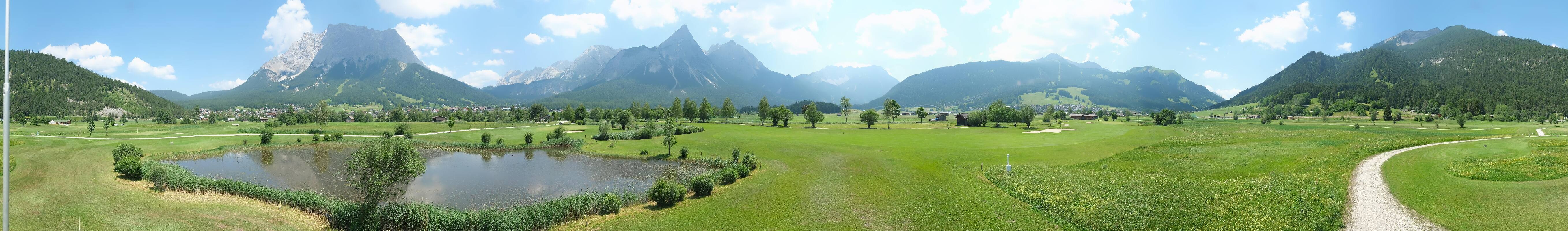 Archiv Foto Webcam Golfclub Zugspitze-Tirol Ehrwald-Lermoos